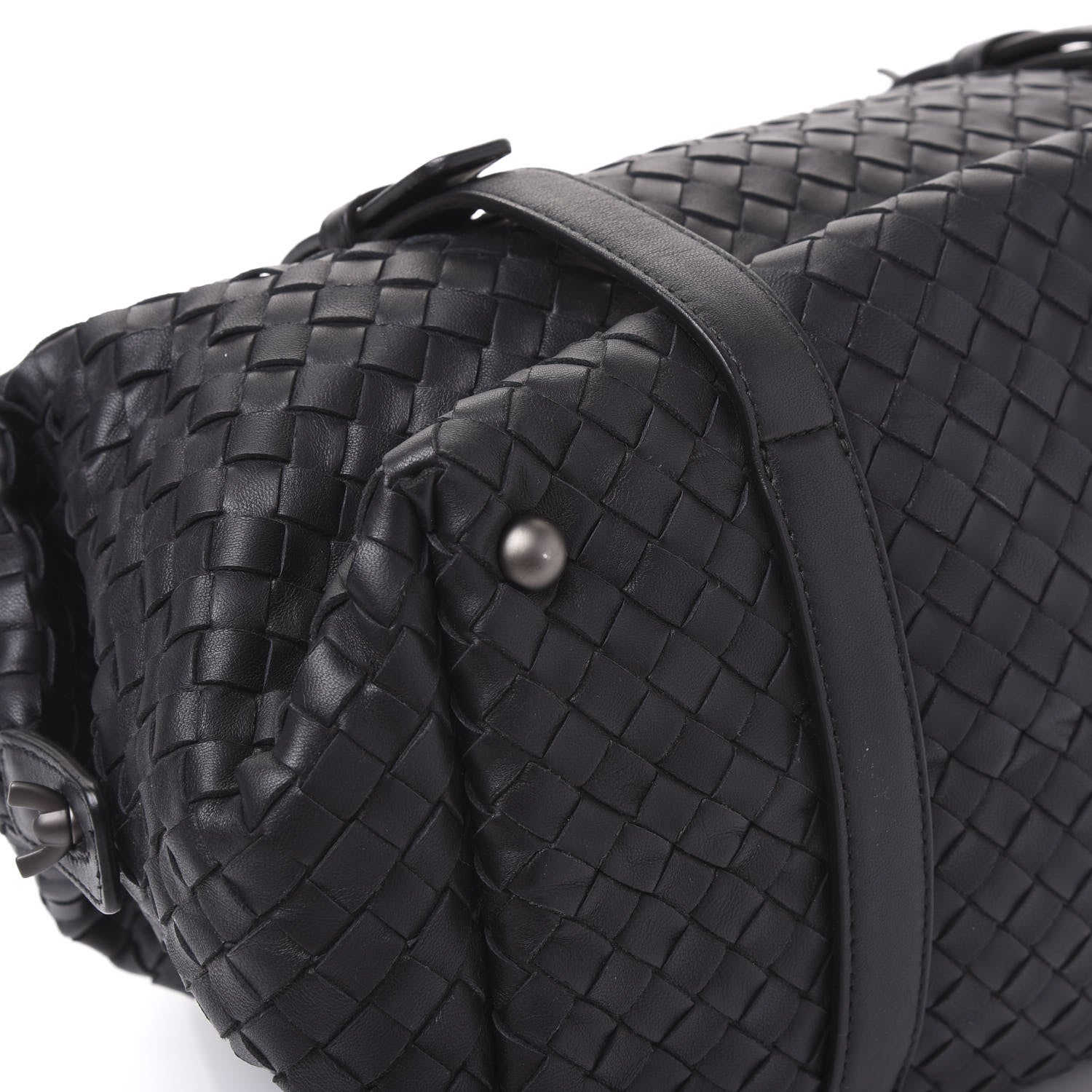 Bottega Veneta Nappa Intrecciato Montaigne Rings Satchel Black 11 of 12