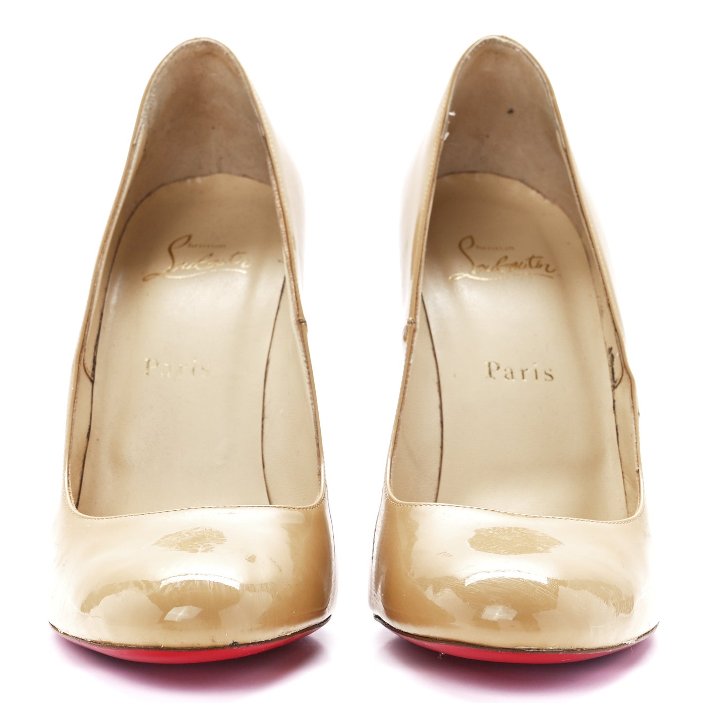 Patent Fifille 100 Pumps 40 Nude