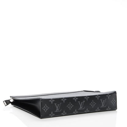 Louis Vuitton Monogram Eclipse Pochette Voyage MM 4 of 6