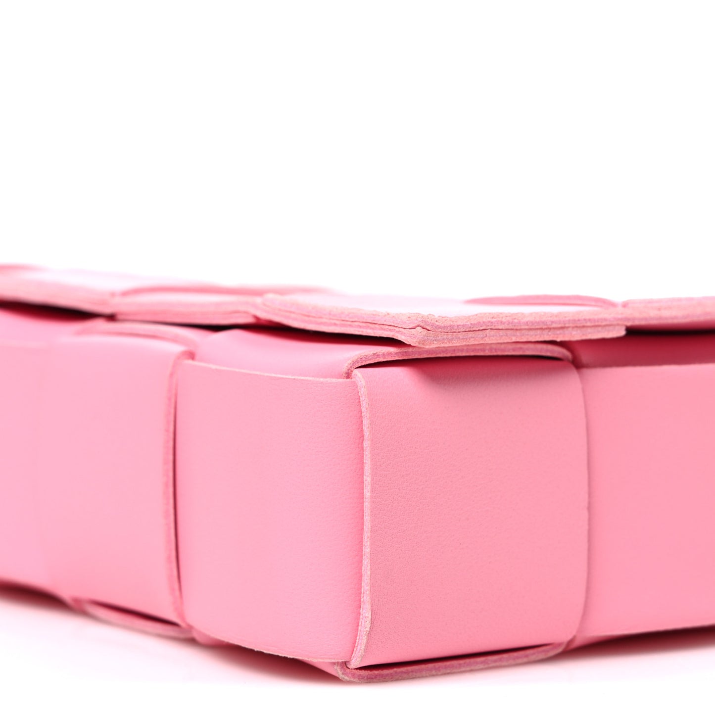 Lambskin Maxi Intrecciato Cassette Crossbody Bag Ribbon