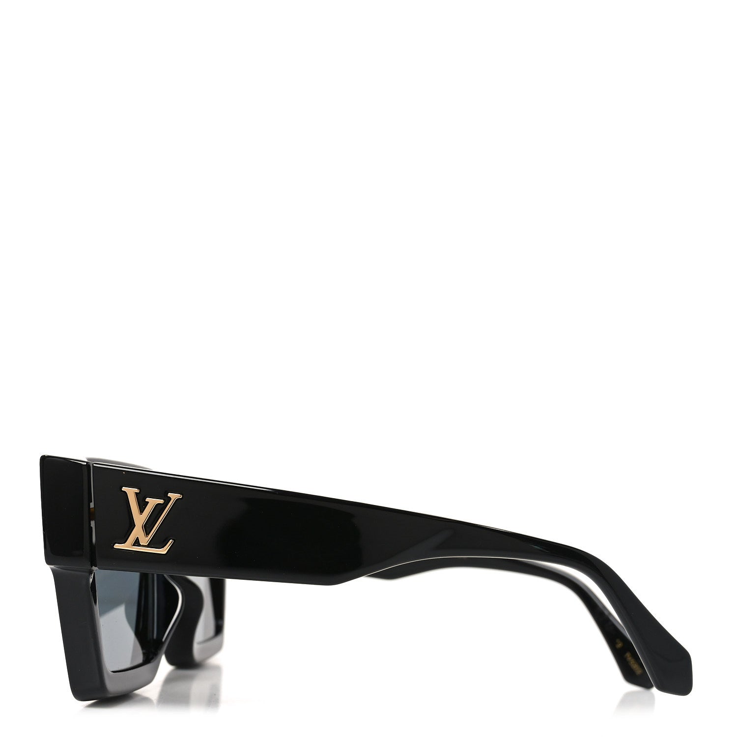 Louis Vuitton Acetate Swarovski Crystal Cyclone Sunglasses Z1578W Black 3 of 6
