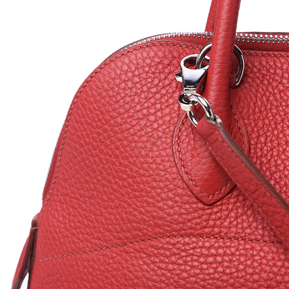 Hermes Taurillon Clemence Bolide 31 Rouge Garance 12 of 13