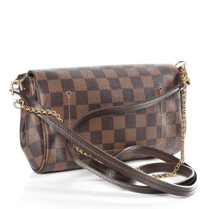 Louis Vuitton Damier Ebene Favorite PM 2 of 8