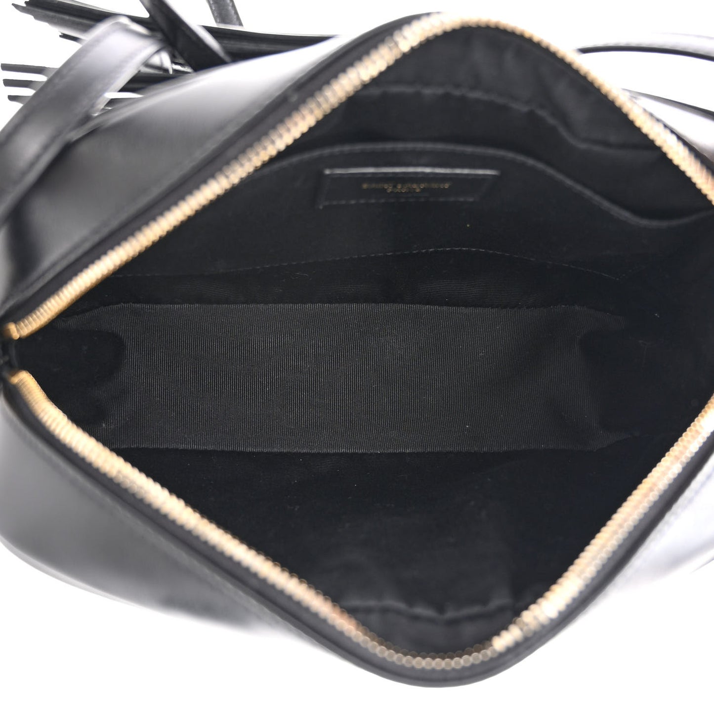 Calfskin Matelasse Monogram Lou Camera Bag Black