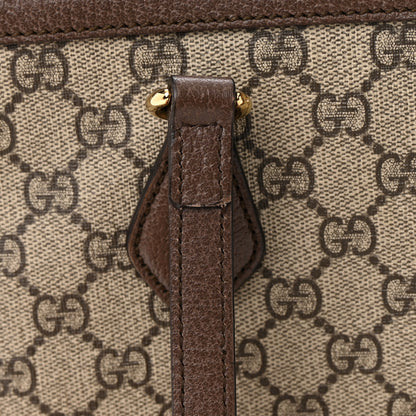 Gucci GG Supreme Monogram Medium Ophidia Shopping Tote Brown 17 of 17