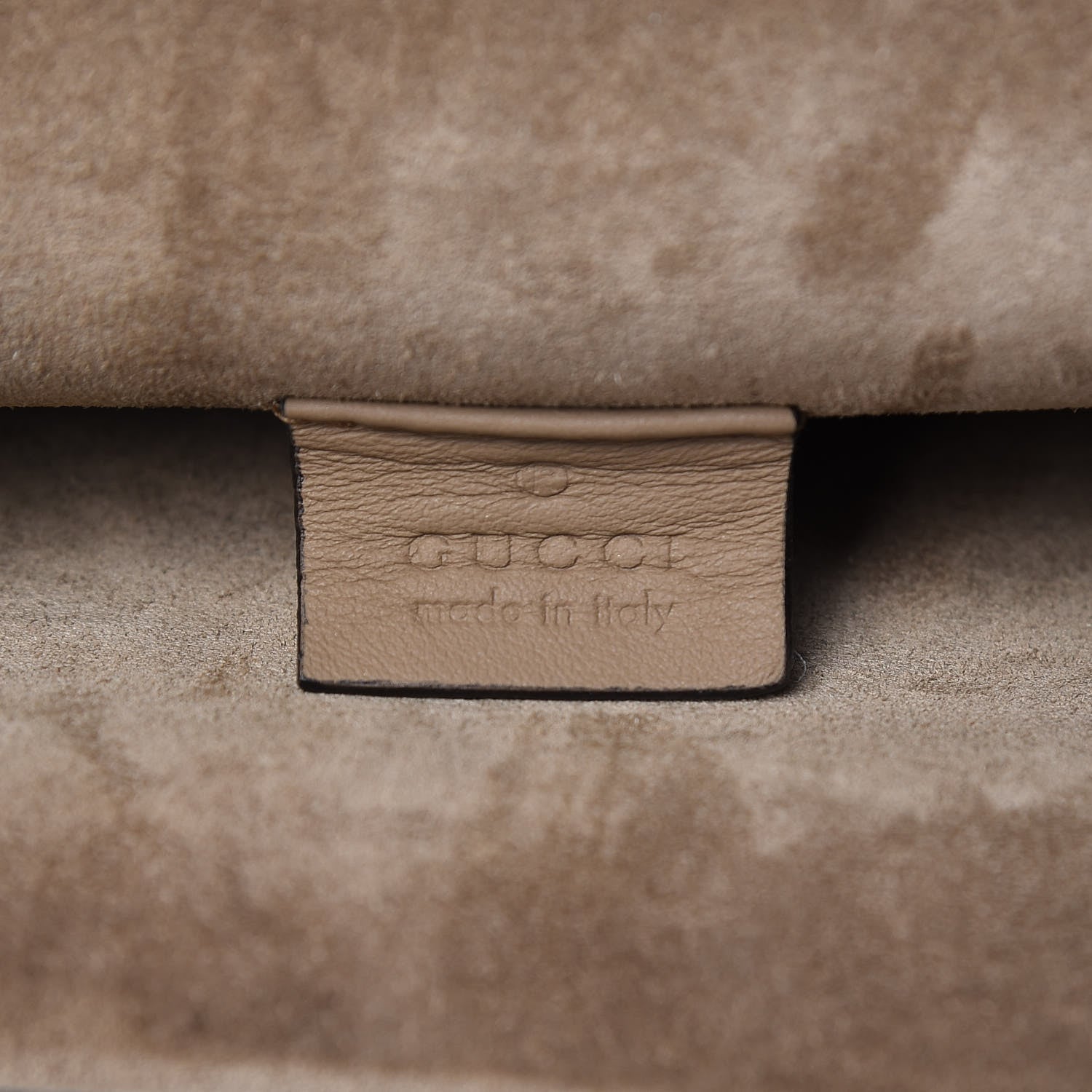 Gucci GG Supreme Monogram Mini Dionysus Shoulder Bag Taupe 6 of 9