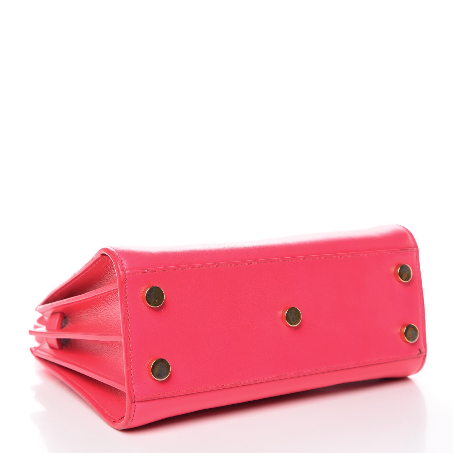 Saint Laurent Calfskin Nano Sac De Jour Fluo Pink 4 of 16