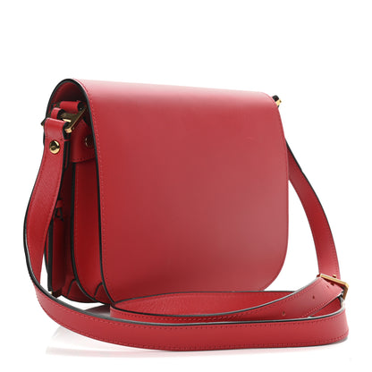 MCM Calfskin Patricia Small Crossbody Bag Red 3 of 10