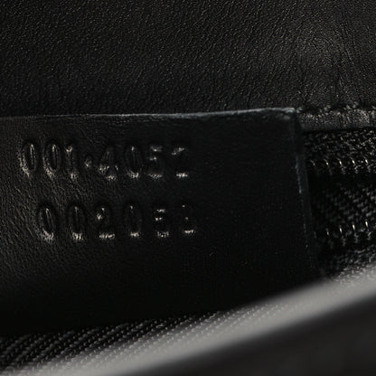 Gucci Monogram Lobster Clasp Jackie O Hobo Black 7 of 10