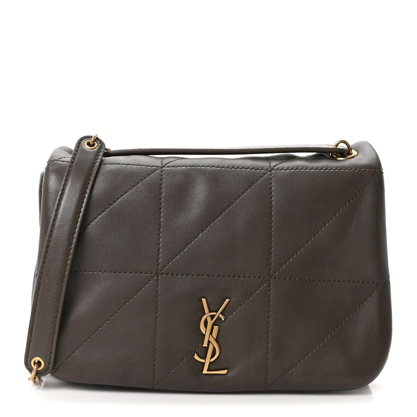 Lambskin Matelasse Monogram Mini Jamie 4.3 Light Musk