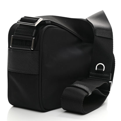 Prada Nylon Vela Messenger Bag Black 2 of 10