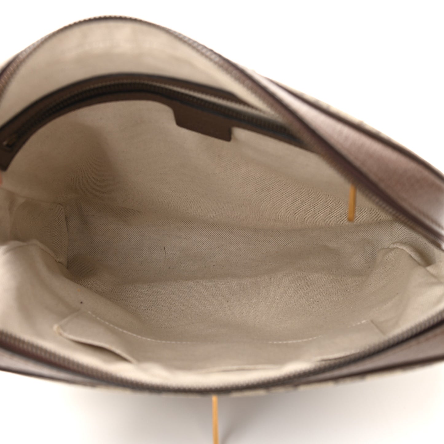 GG Supreme Monogram Web Medium Ophidia Messenger Bag Brown