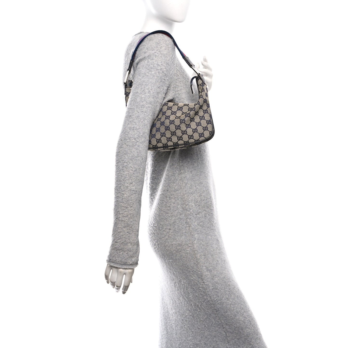 Monogram Medium Pop Hobo Navy