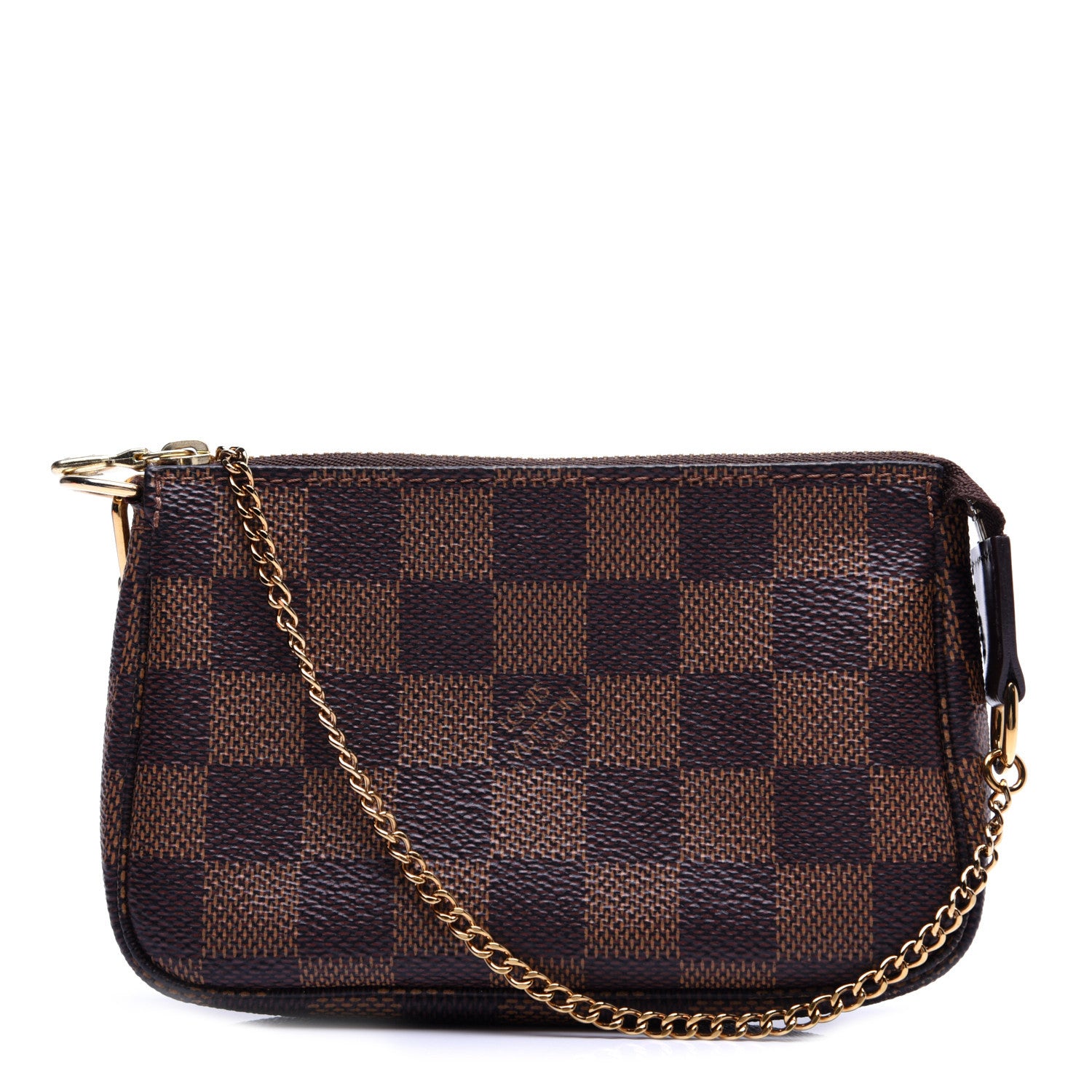 Louis Vuitton Damier Ebene Mini Pochette Accessories 1 of 9