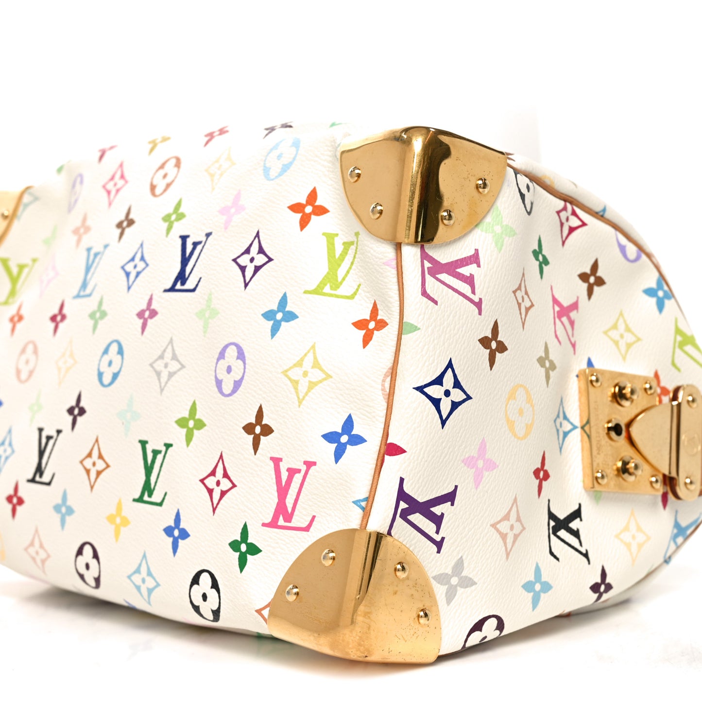 Monogram Multicolor Speedy 30 White
