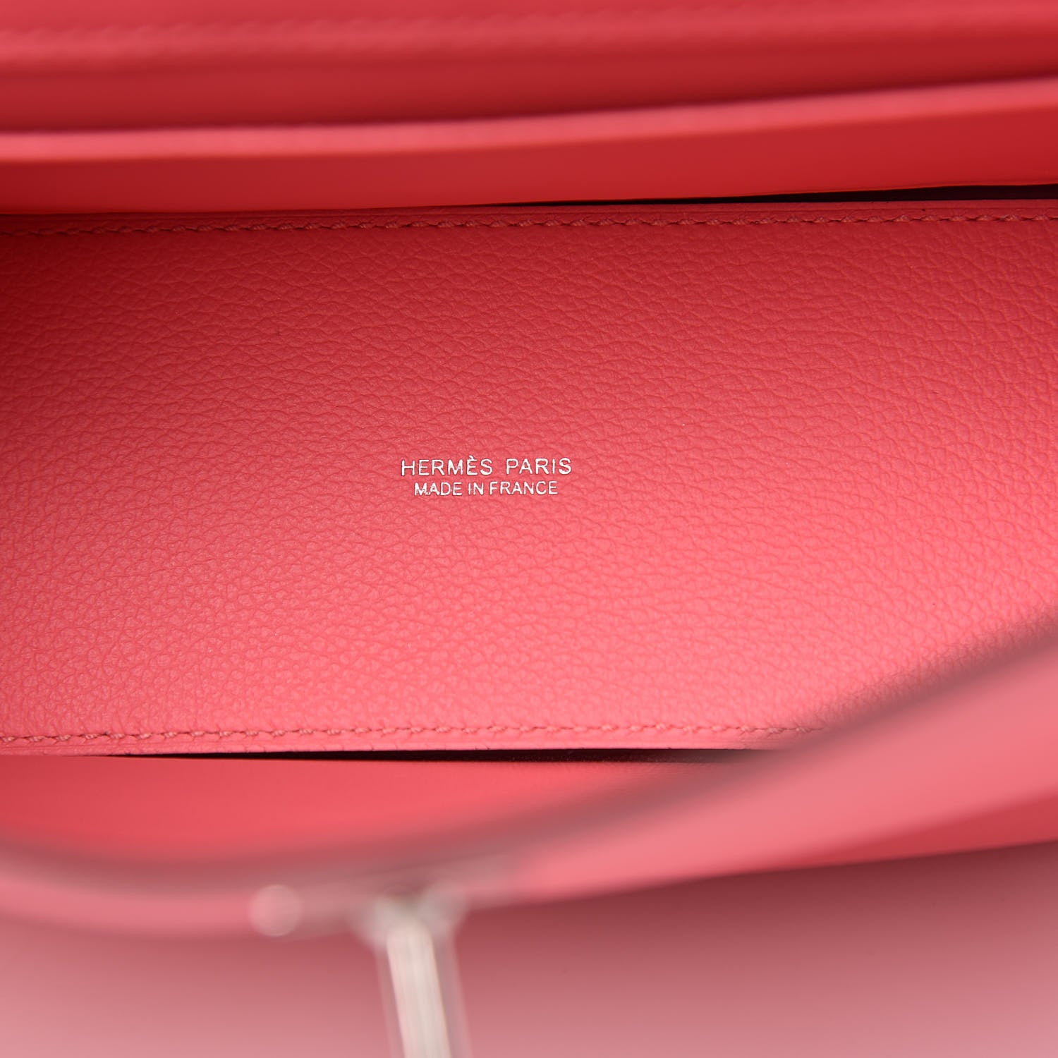 Hermes Evercolor Kelly Danse II Belt Bag Rose Azalee 6 of 10