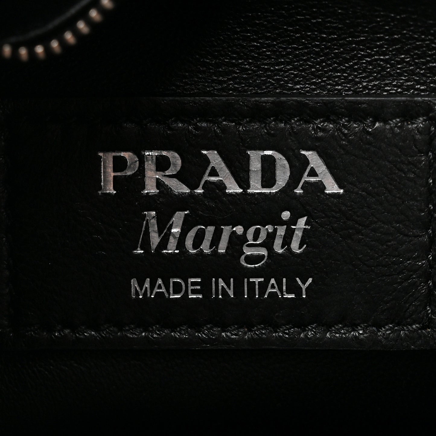 City Calfskin Margit Bag Green Black