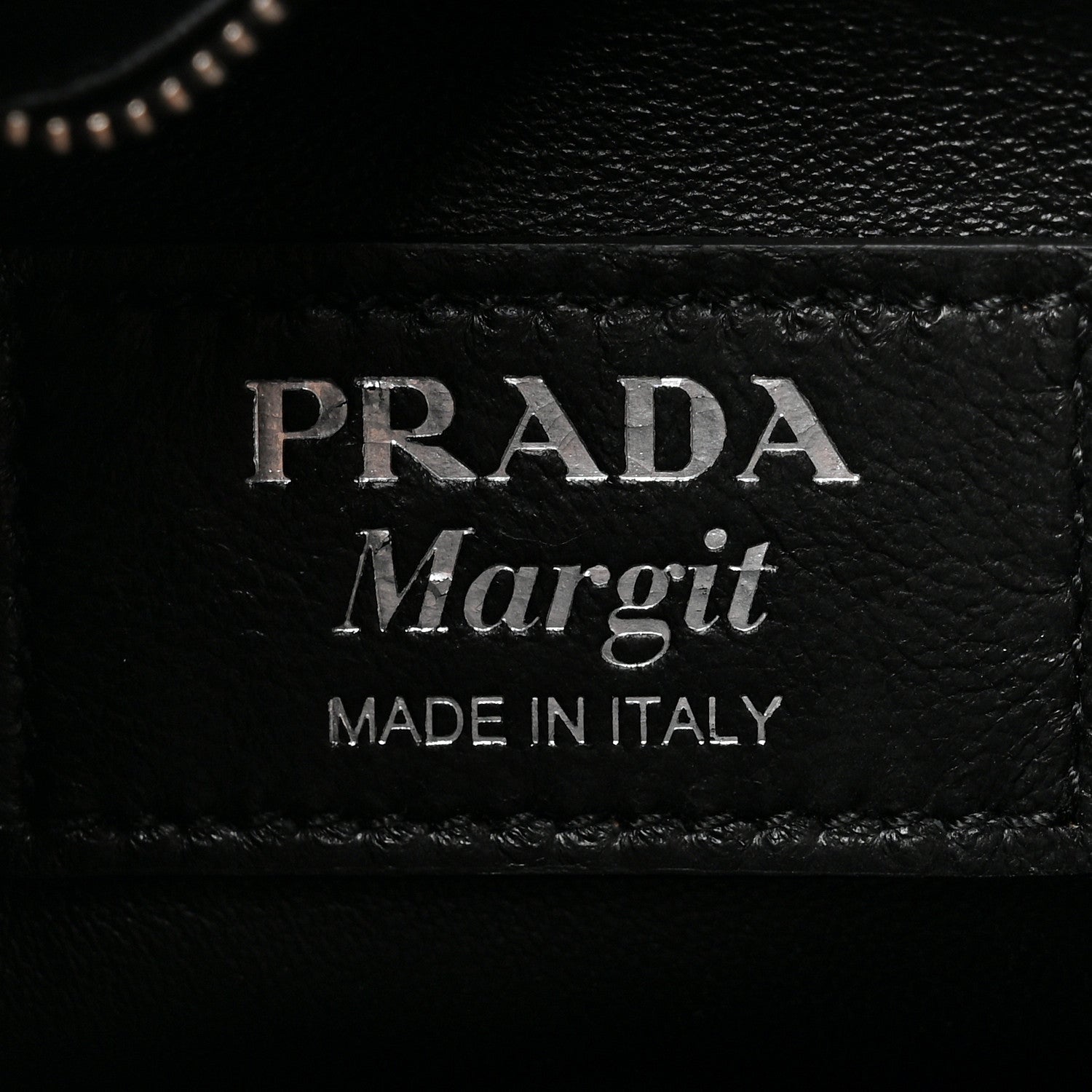 Prada City Calfskin Margit Bag Green Black 7 of 11
