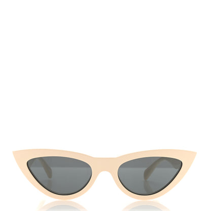 Celine Acetate Cat Eye Sunglasses CL40019I Ivory 2 of 6