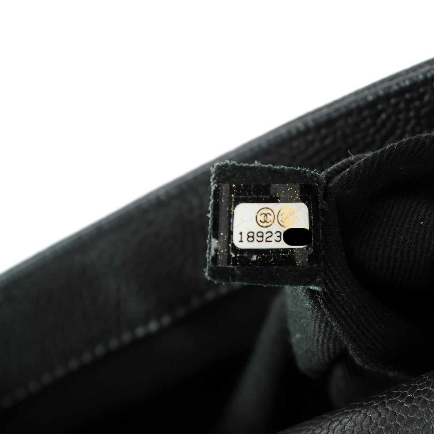 Caviar Quilted Medium Now and Forever Flap Black