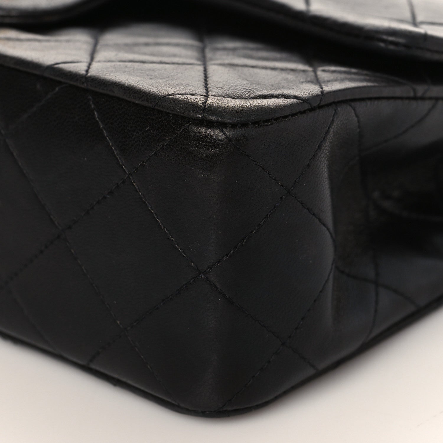 Chanel Lambskin Quilted Small Double Flap Black 9 of 9