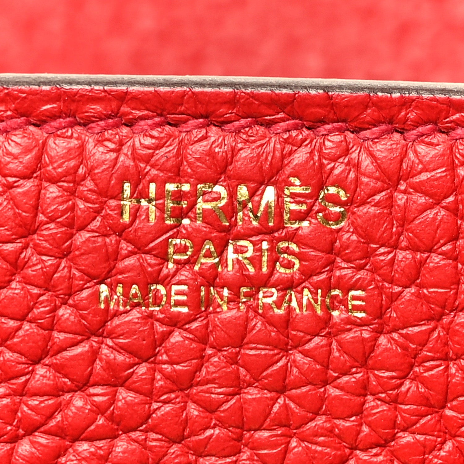 Hermes Taurillon Clemence Birkin 30 Rouge Casaque 6 of 10