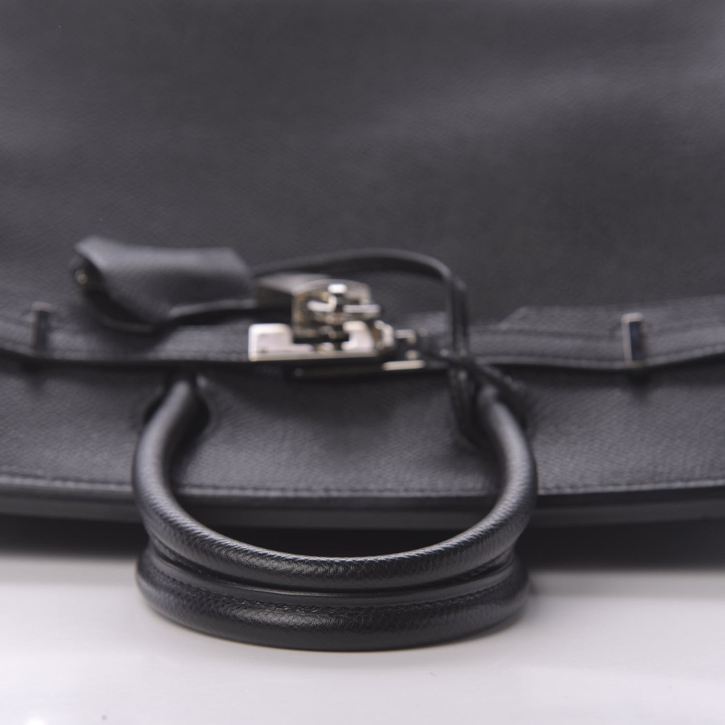 Epsom Birkin 25 Black