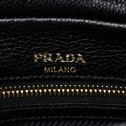 Prada Vitello Daino Camera Crossbody Black 6 of 10