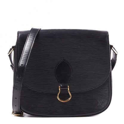 Louis Vuitton Epi Saint Cloud GM Black 1 of 8