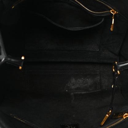 Louis Vuitton Veau Cachemire Tote W PM Black 9 of 18