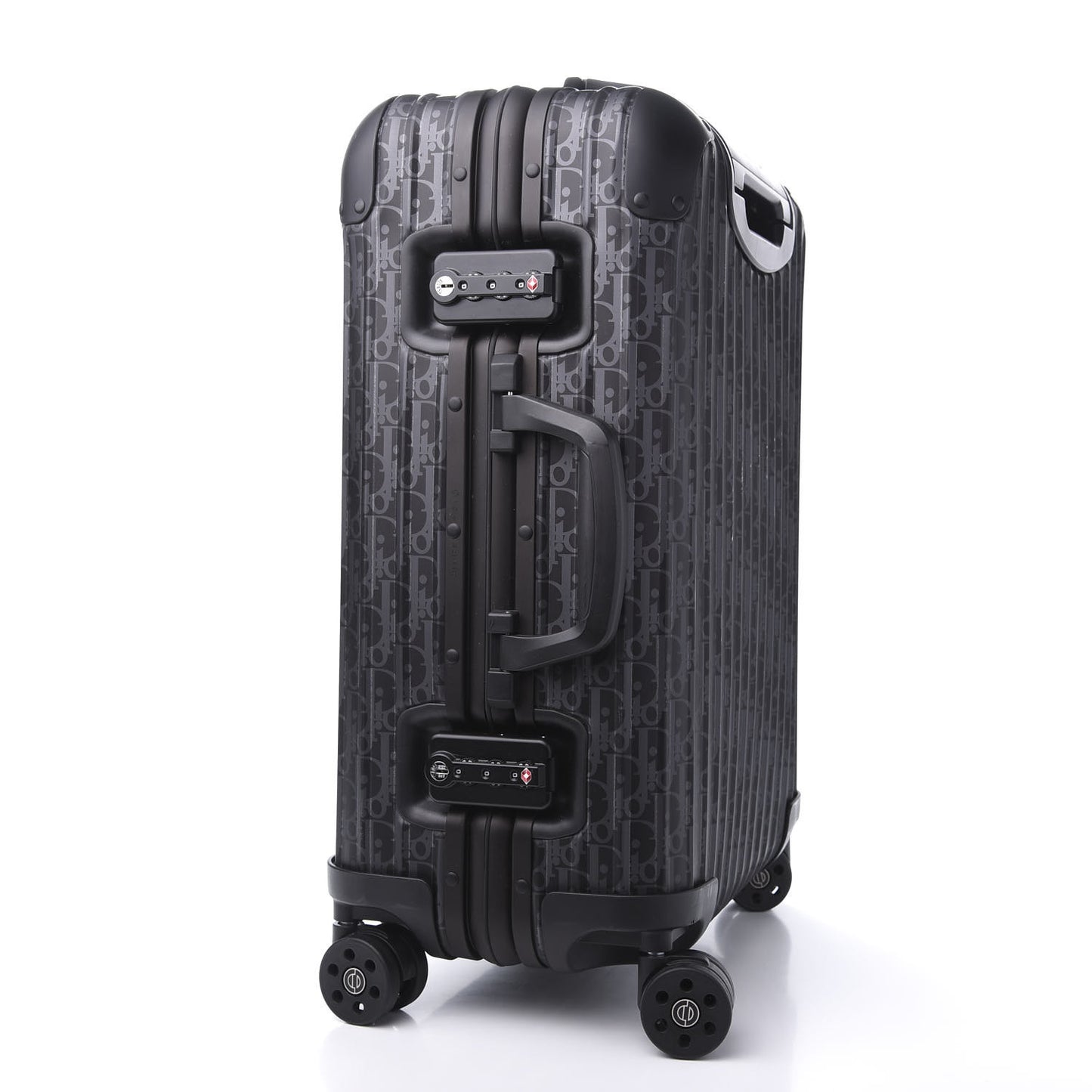 X RIMOWA Aluminum Zucca Print Roll Away Carry On Luggage