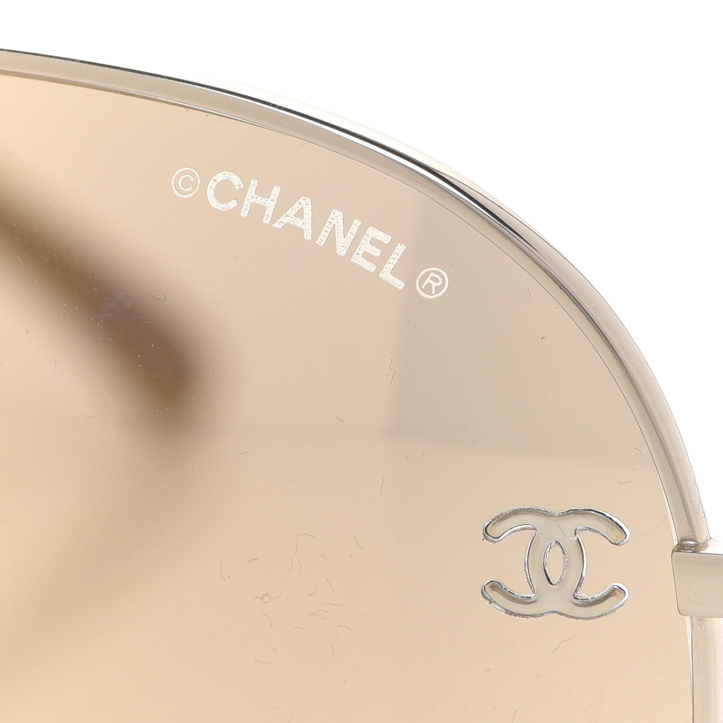 Metal Aviator CC Sunglasses 4189-T-Q Gold