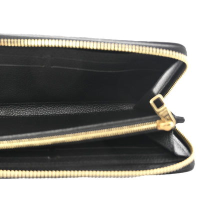 Louis Vuitton Empreinte Clemence Wallet Black 6 of 9