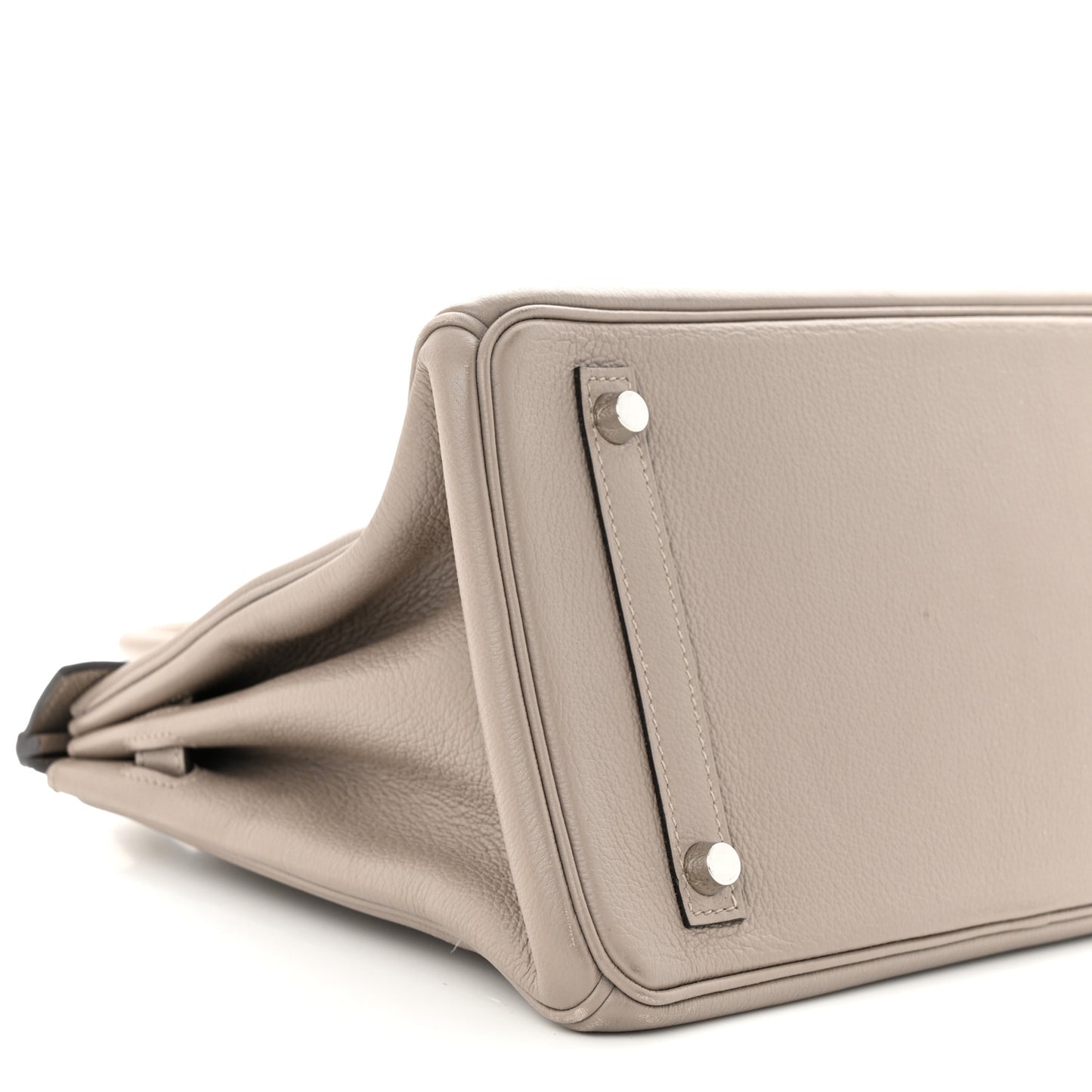 Taurillon Novillo Birkin 30 Gris Asphalte