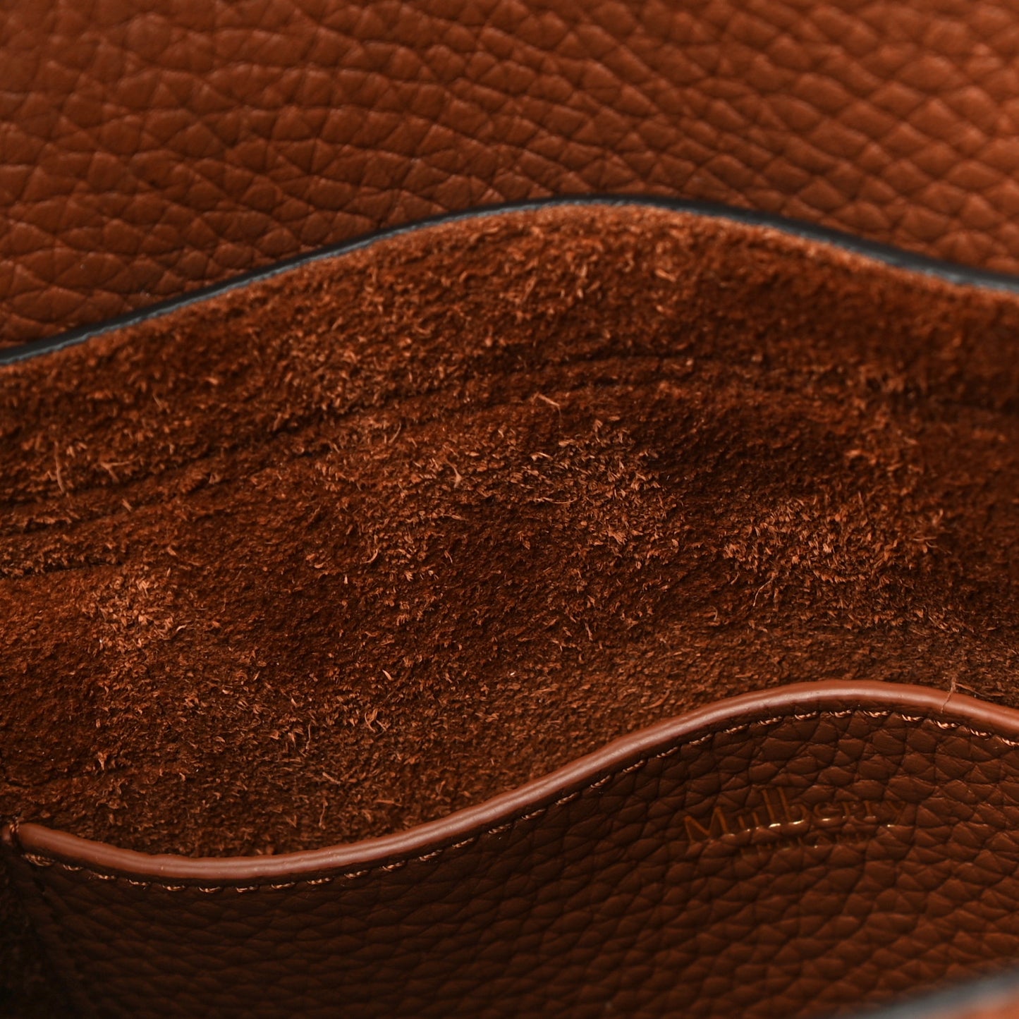 Heavy Grain Mini Alexa Chestnut