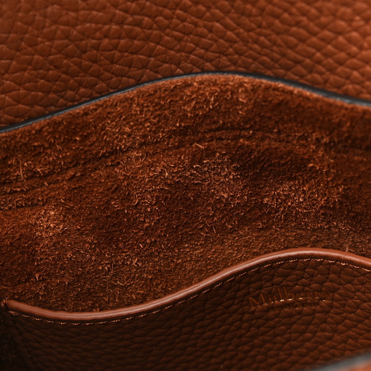 Mulberry Heavy Grain Mini Alexa Chestnut 11 of 12