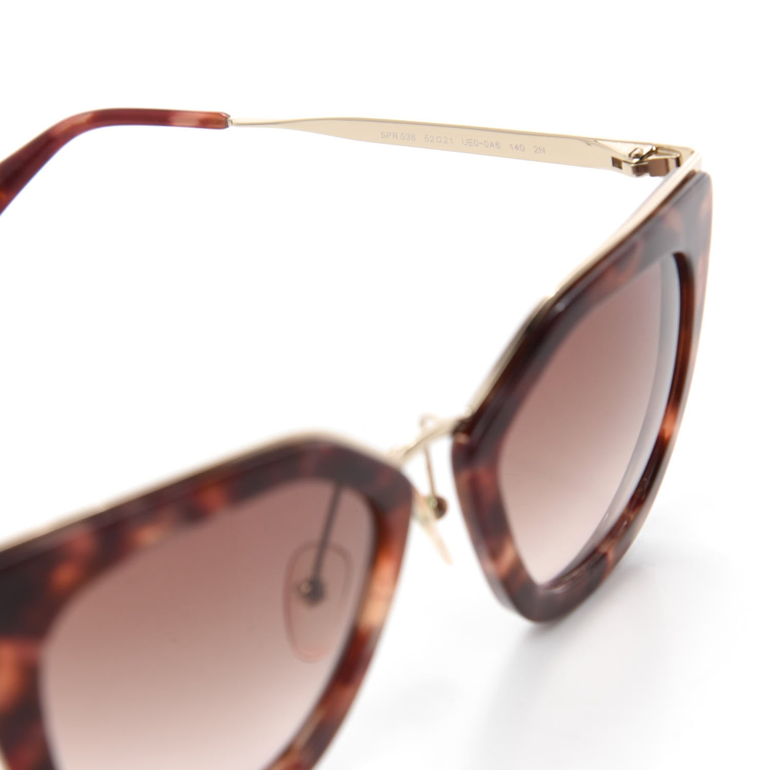 Prada Cinema Sunglasses SPR 53S Tortoise 6 of 8