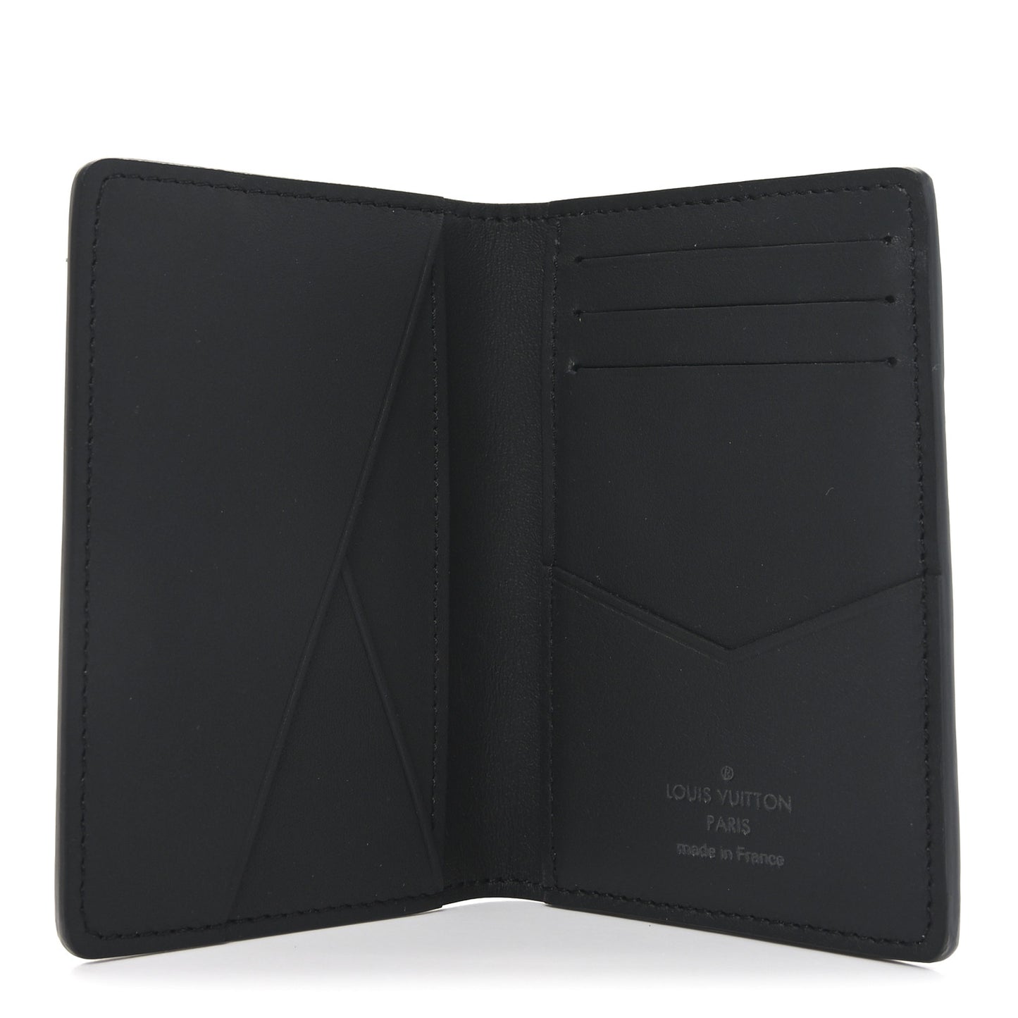 Damier Infini Pocket Organizer Black