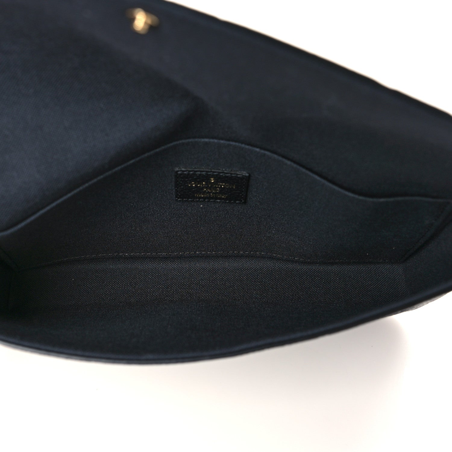 Louis Vuitton Empreinte Pochette Felicie Chain Wallet Black 6 of 7