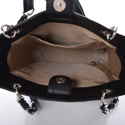 Chanel Caviar Quilted Petit Shopping Tote PST Black 5 of 8