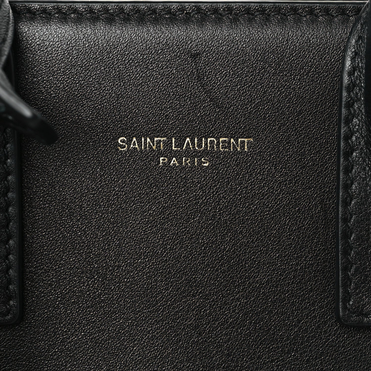 Saint Laurent Calfskin Nano Sac De Jour Black 6 of 8