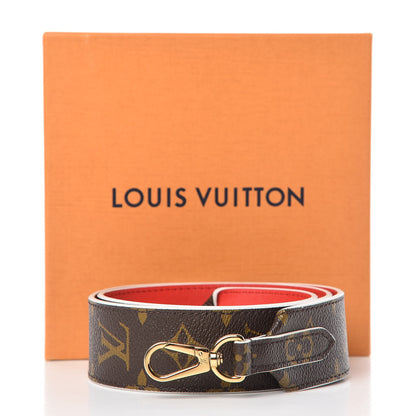 Louis Vuitton Monogram Bandouliere Shoulder Strap Red 5 of 5