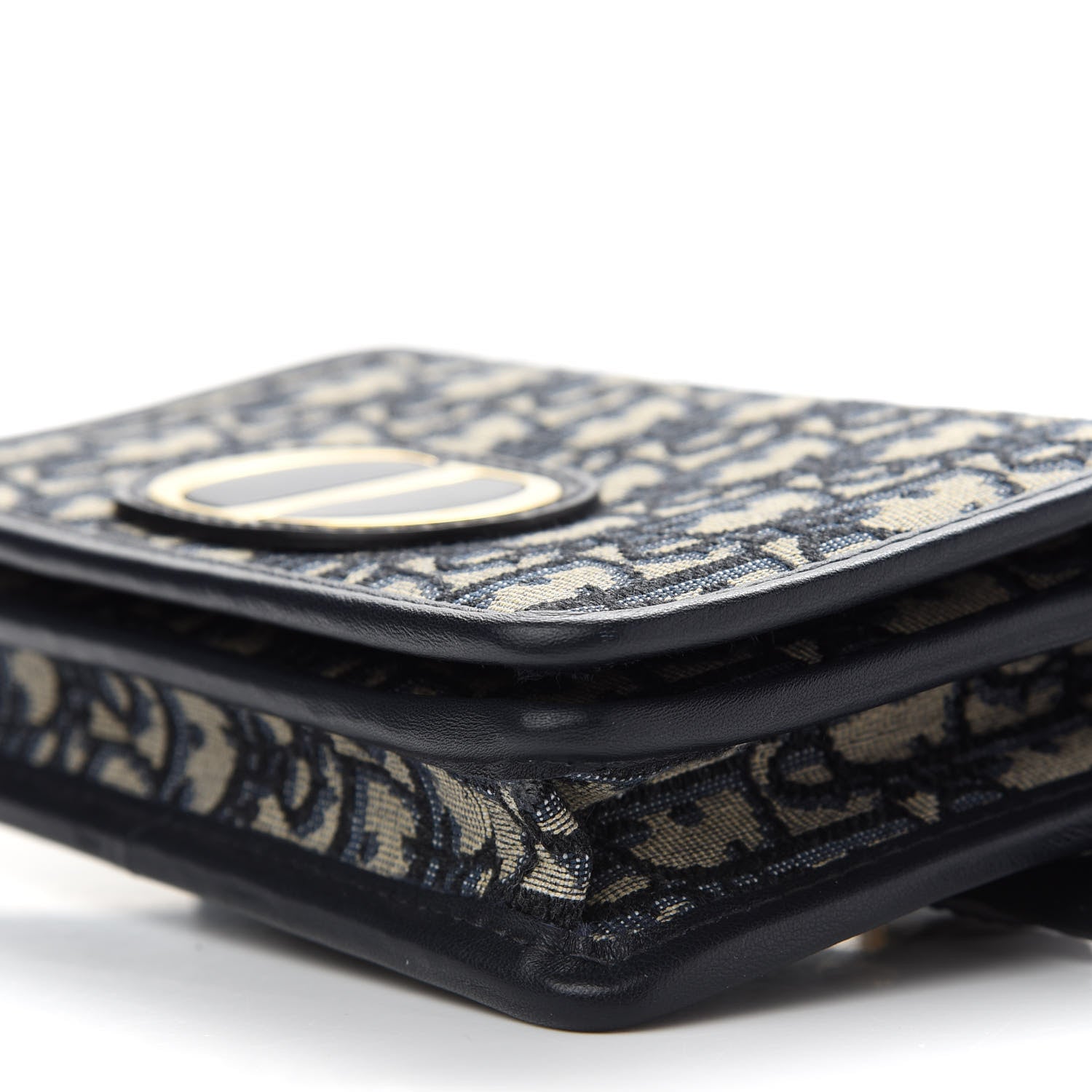 Christian Dior Oblique Montaigne 2-In-1 Pouch Blue 8 of 8