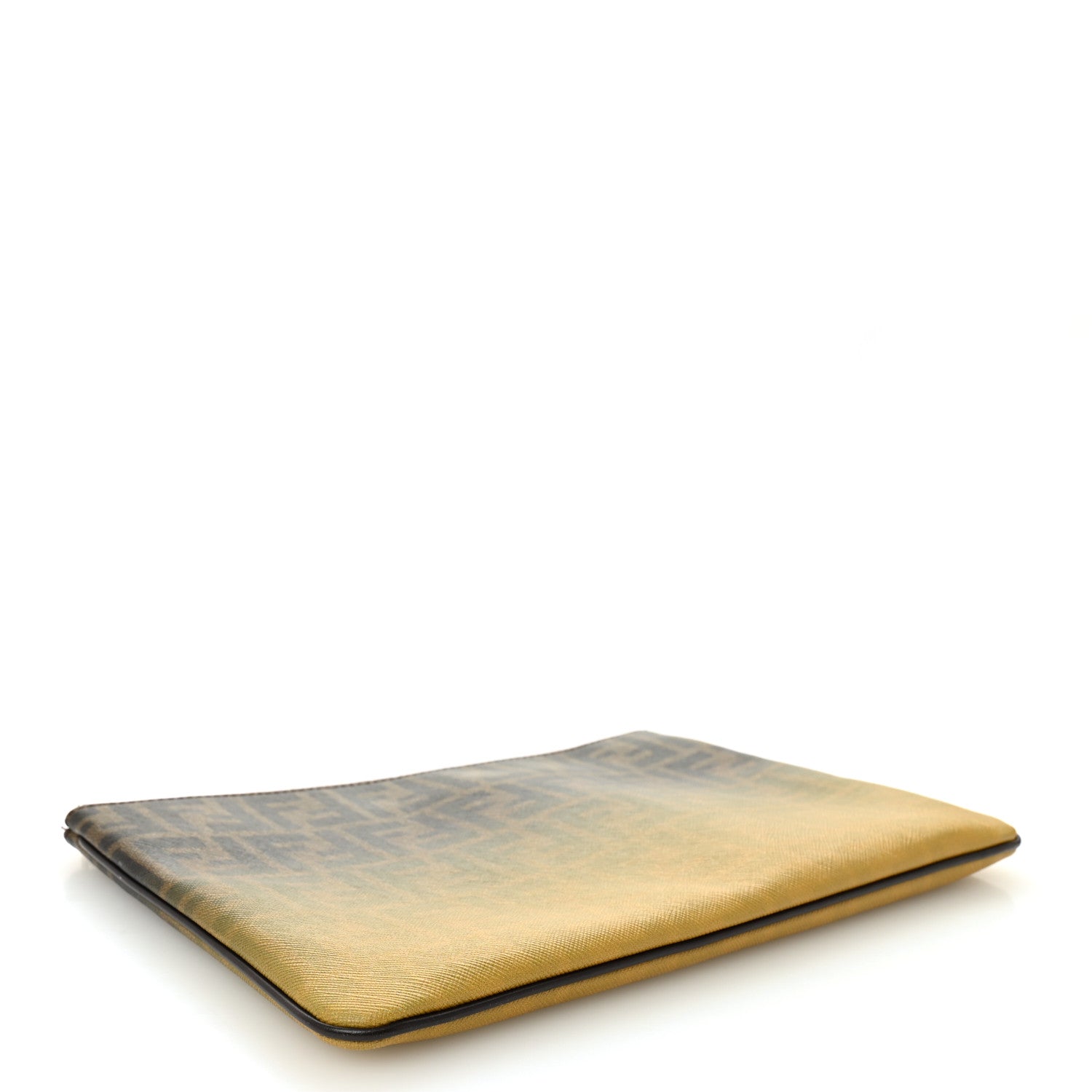 Fendi Zucca Spalmati Ombre Pouch Tobacco Cedro 4 of 9