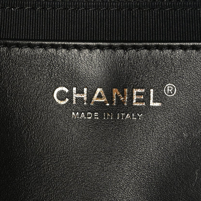Chanel Metallic Calfskin Pearl Quilted CC Belt Bag Ruthenium 6 of 10