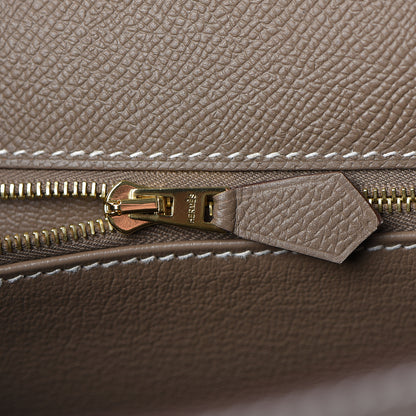 Hermes Epsom Kelly Sellier 32 Etoupe 26 of 37