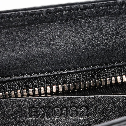 Givenchy Calf Hair Abstract Flower Shark Lock Medium Flap Bag Black 6 of 9