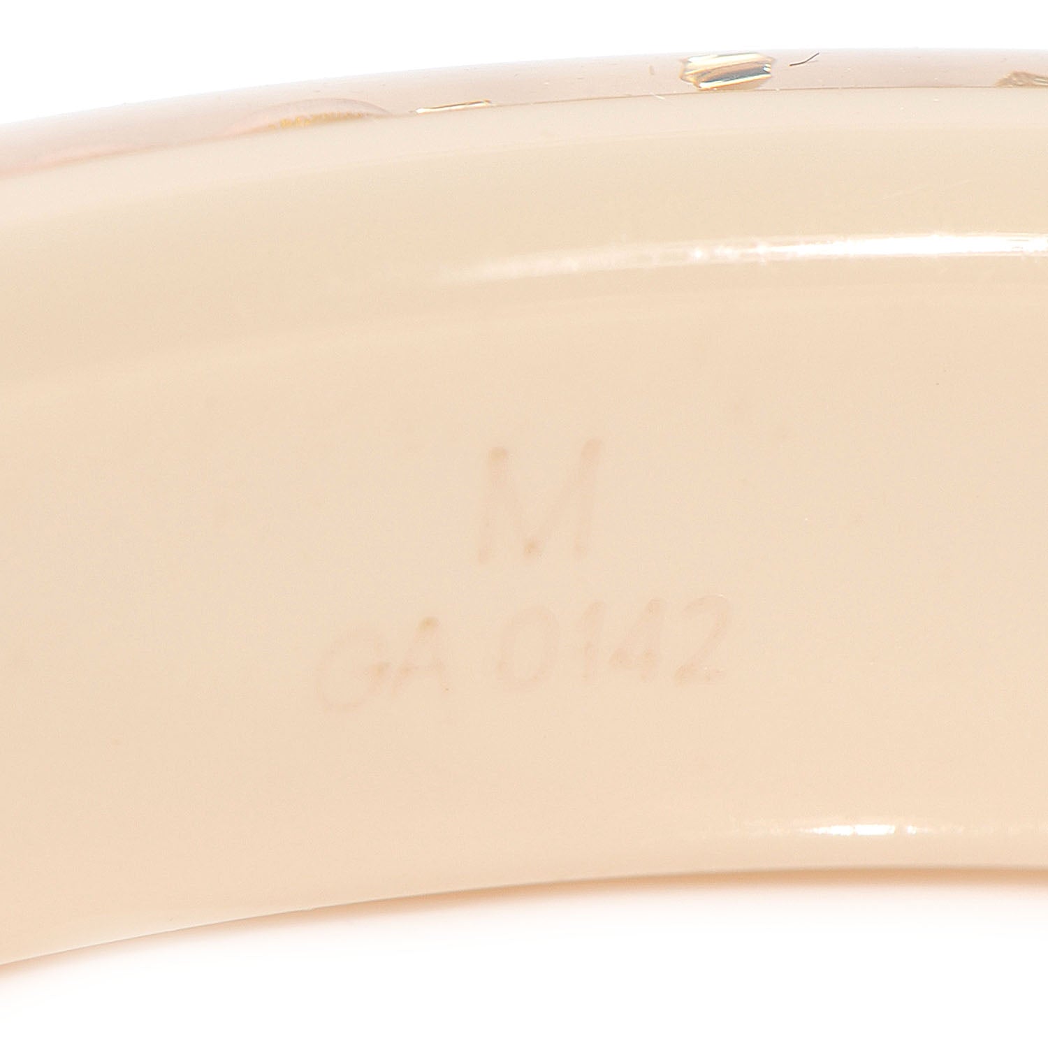 Louis Vuitton Swarovski Crystal Inclusion Bracelet PM Size Medium Nacre 3 of 5