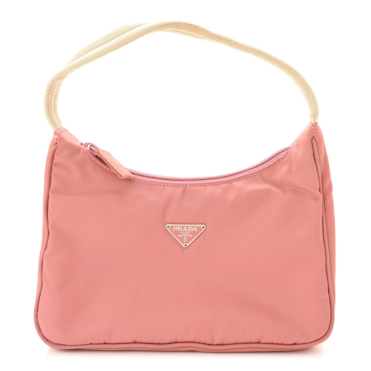 Tessuto Nylon Sport Shoulder Bag Light Pink