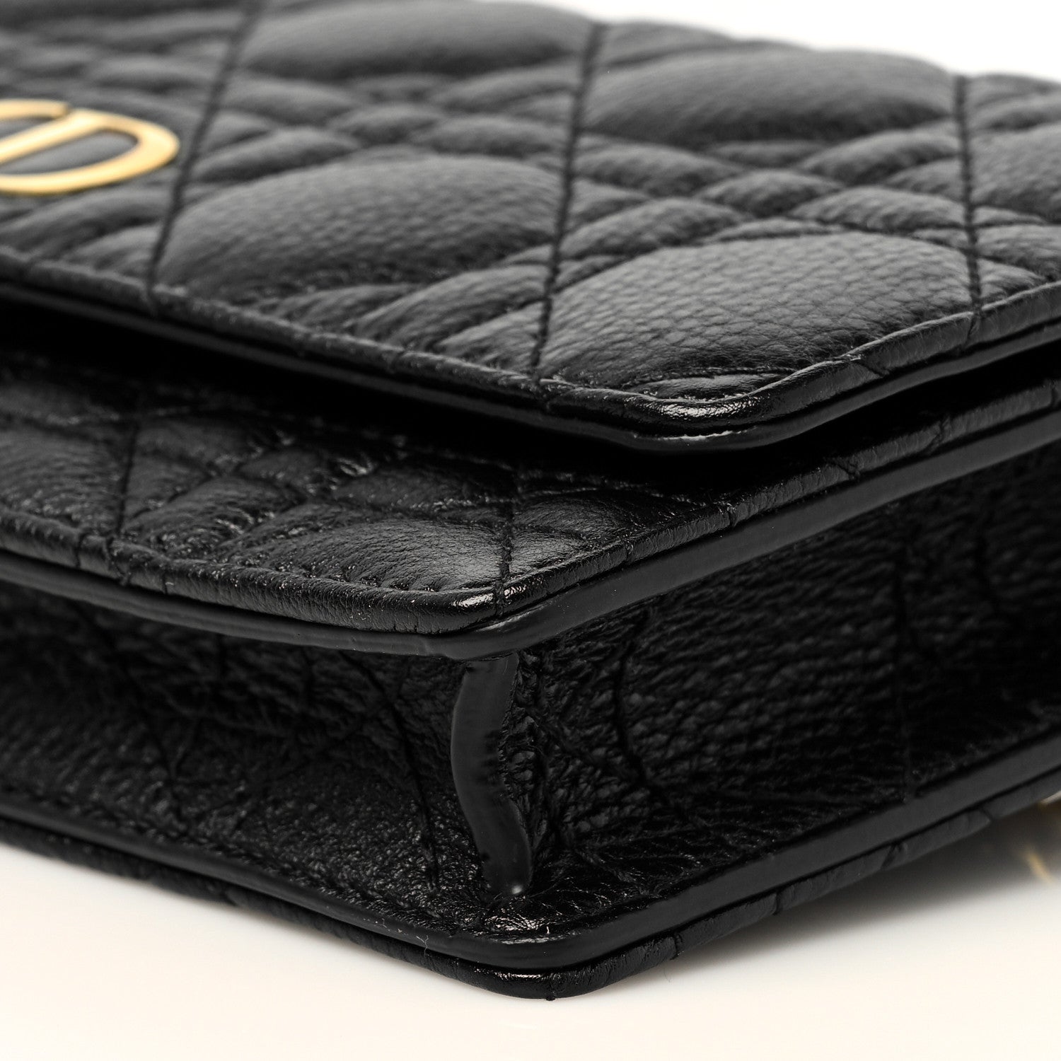 Christian Dior Supple Calfskin Caro Belt Bag Black 10 of 11